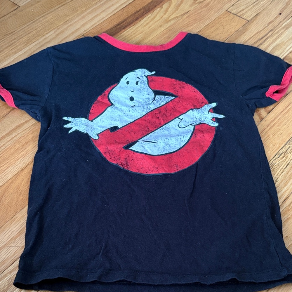 Ghostbusters Kids T-Shirt - Black and Red